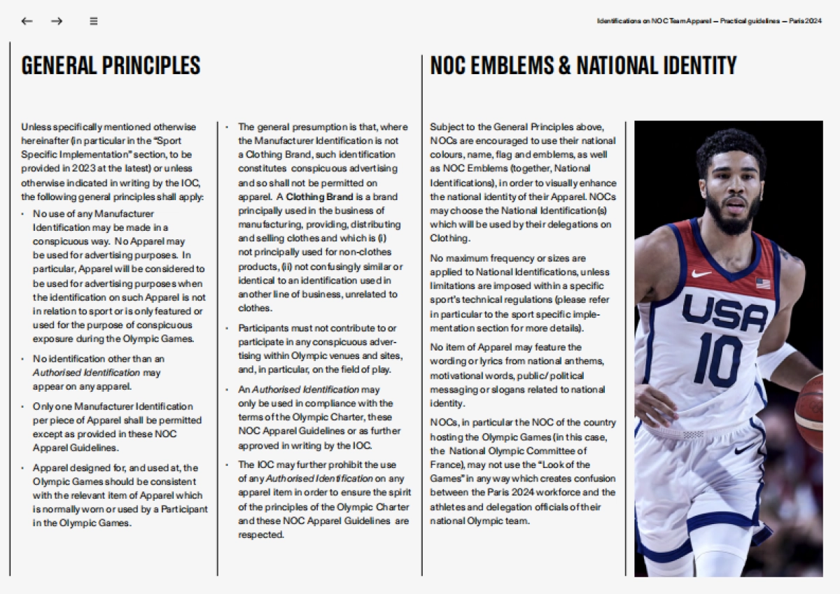 2024巴黎 NOC-2024巴黎奥运会公布62个运动图标及视觉标识_第4页