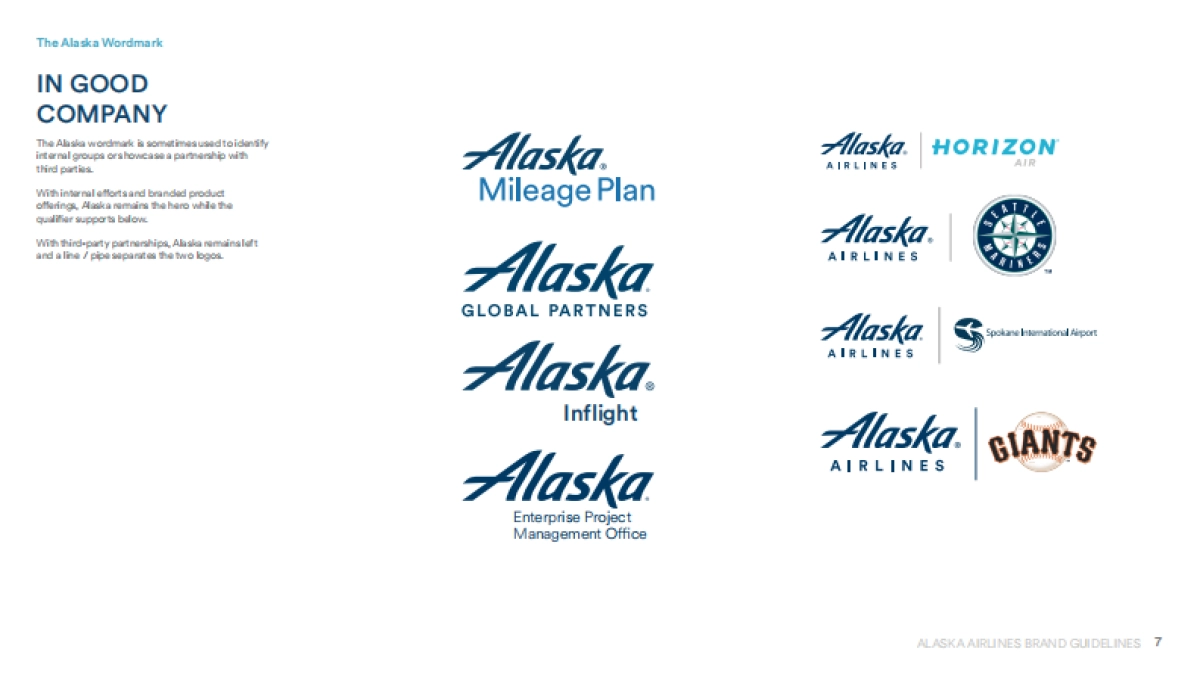 Alaska-阿拉斯加航空公司LOGO指南2019_第7页