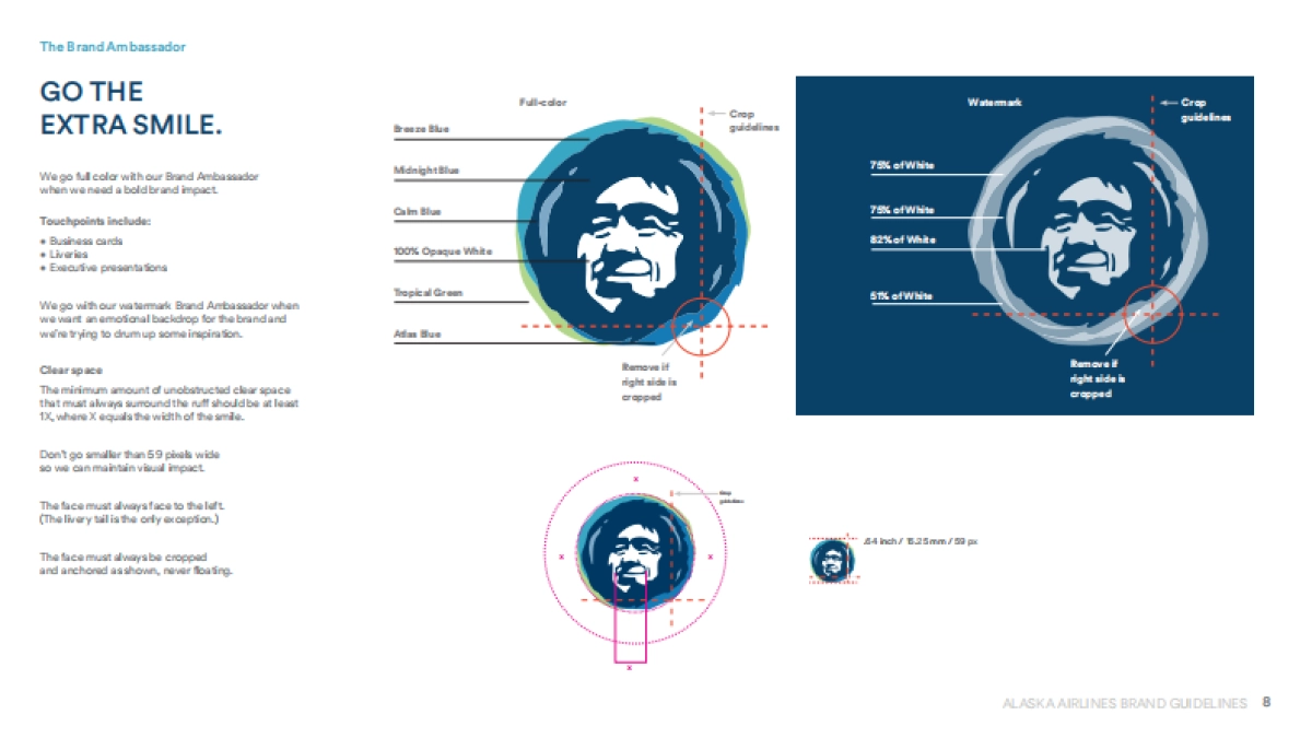 Alaska-阿拉斯加航空公司LOGO指南2019_第8页