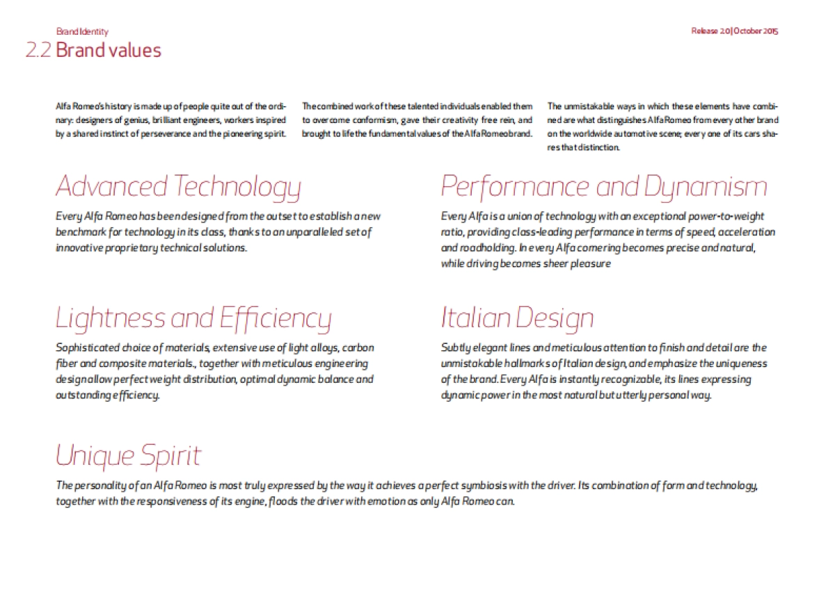 Alfa-阿尔法罗密欧品牌vi指南2015_第7页
