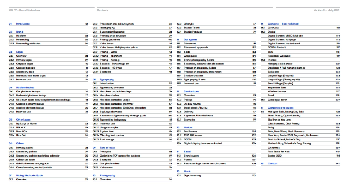 BigW澳大利亚连锁折扣百货公司-VI手册2021_第2页