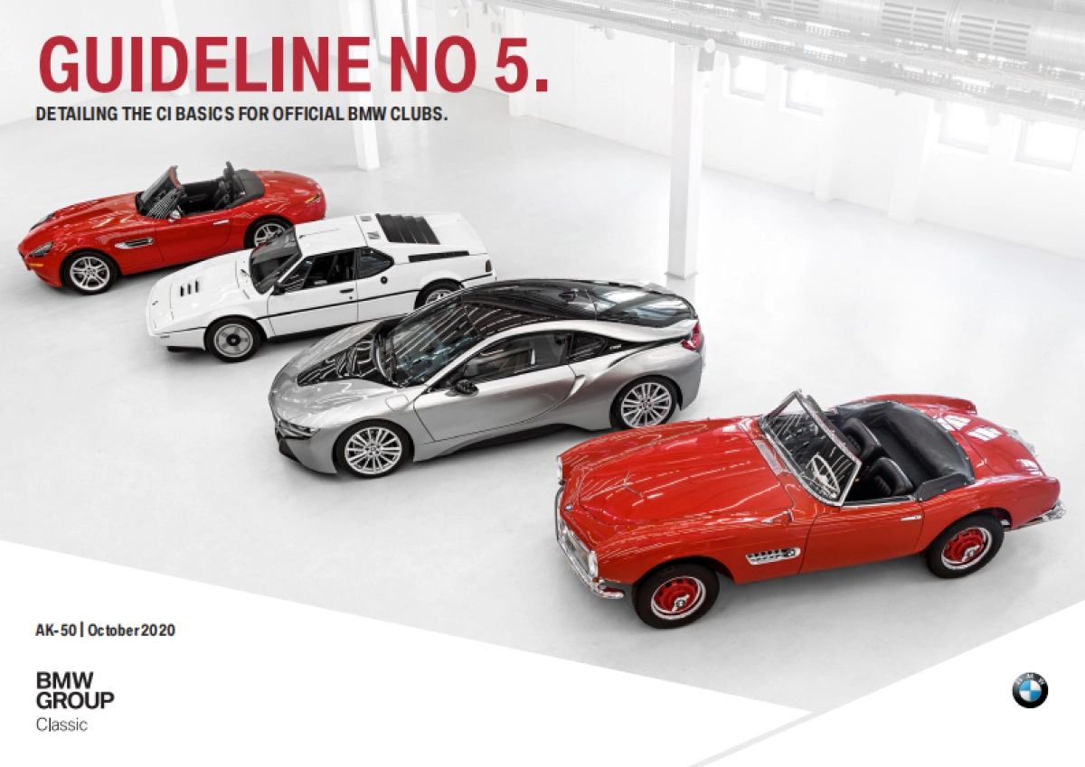 BMW品牌标识 BMW俱乐部外观设计指南CI标准2020_第1页