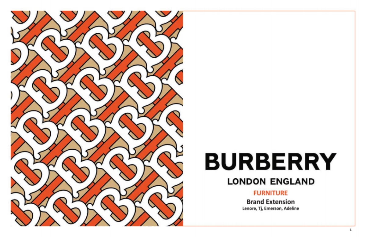Burberry 品牌延展_第1页