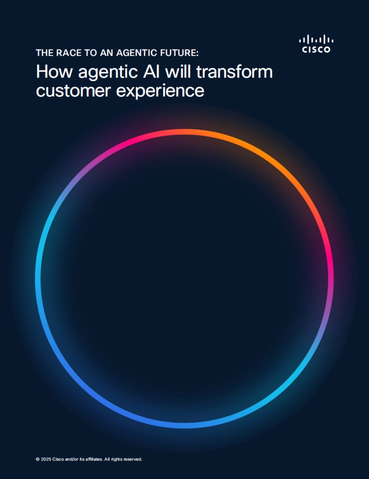 2025奔向代理式未来：代理式AI将如何变革客户体验（英文）-cisco.pdf_第1页