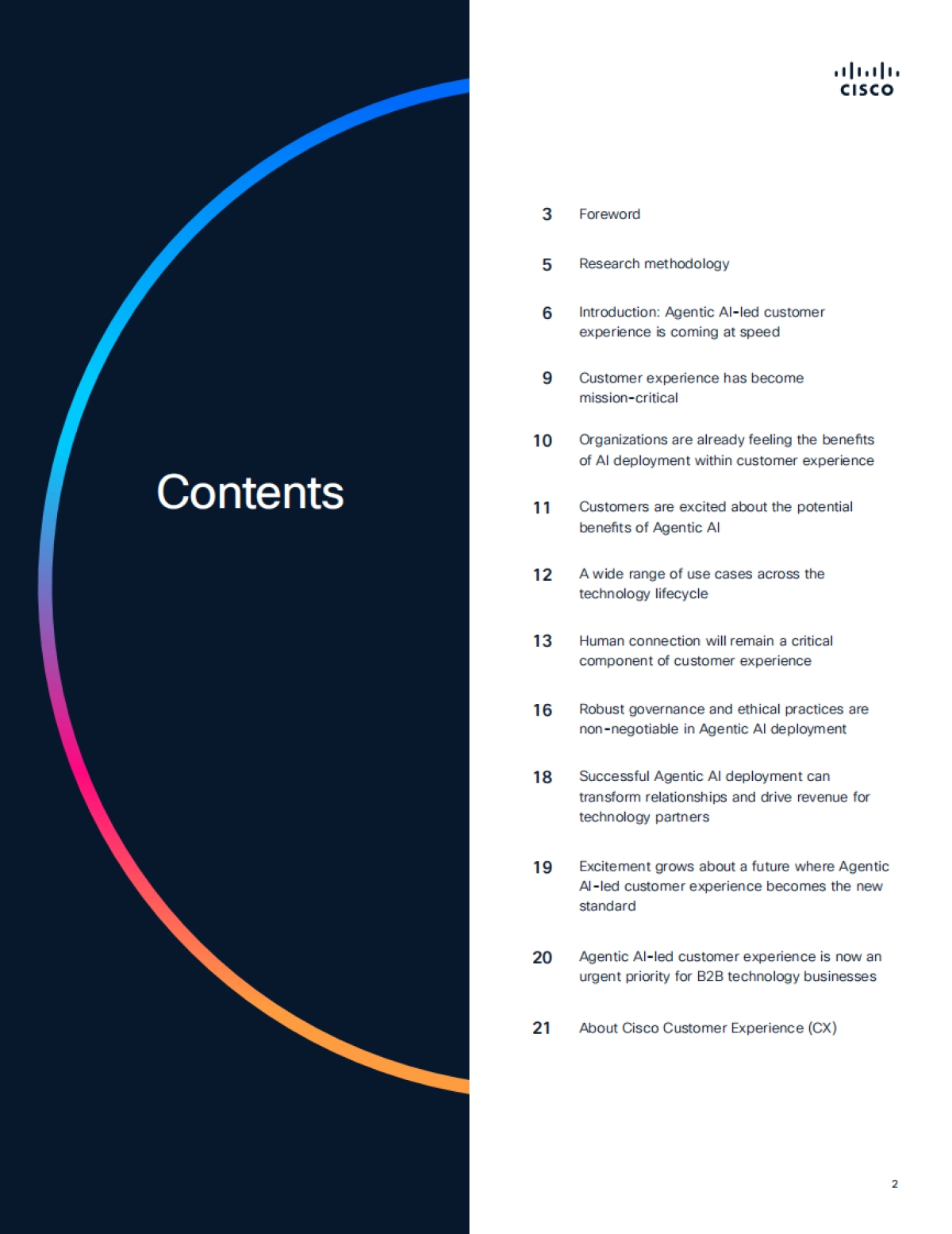 2025奔向代理式未来：代理式AI将如何变革客户体验（英文）-cisco.pdf_第2页