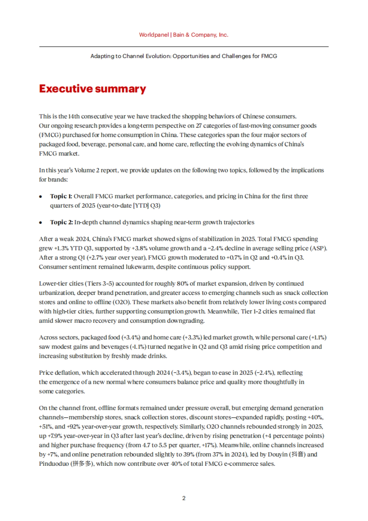 渠道破局：中国消费品市场的机会和挑战（2025年中国购物者报告，系列二）（英文）-贝恩公司&Worldpanel.pdf_第4页