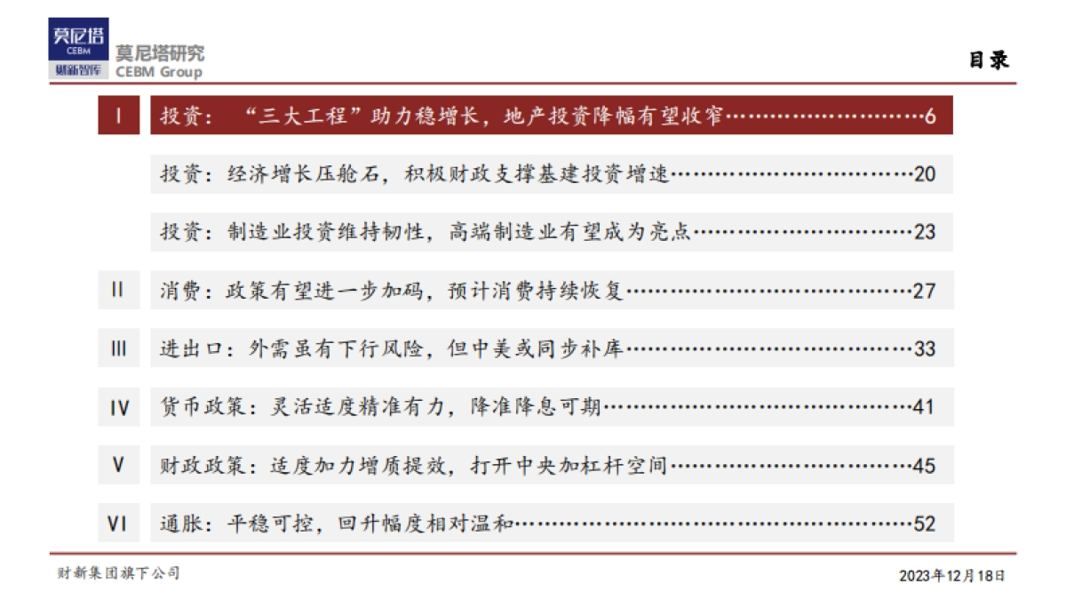 莫尼塔-2024年度宏观展望：东方欲晓，静待花开_第5页