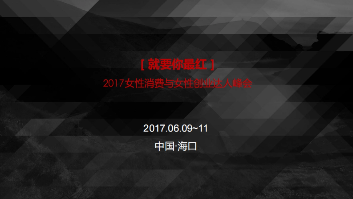 女性消费与女性创业达人峰会策划案_第8页