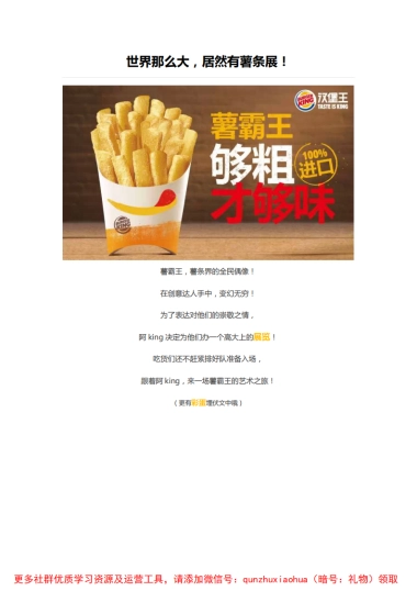 世界那么大，居然有薯条展！