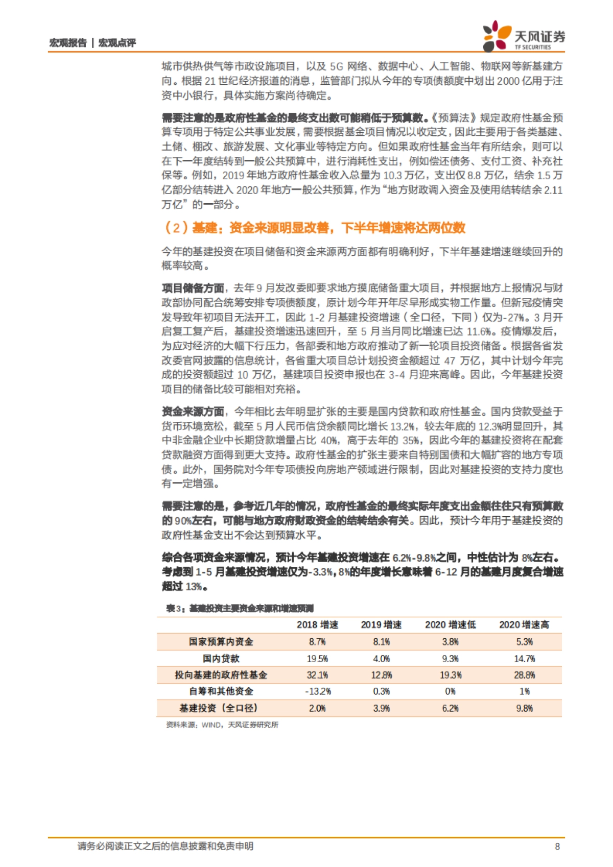 下半年宏观经济与投资展望：不确定性环境下的复苏斜率再定价-天风证券_第8页