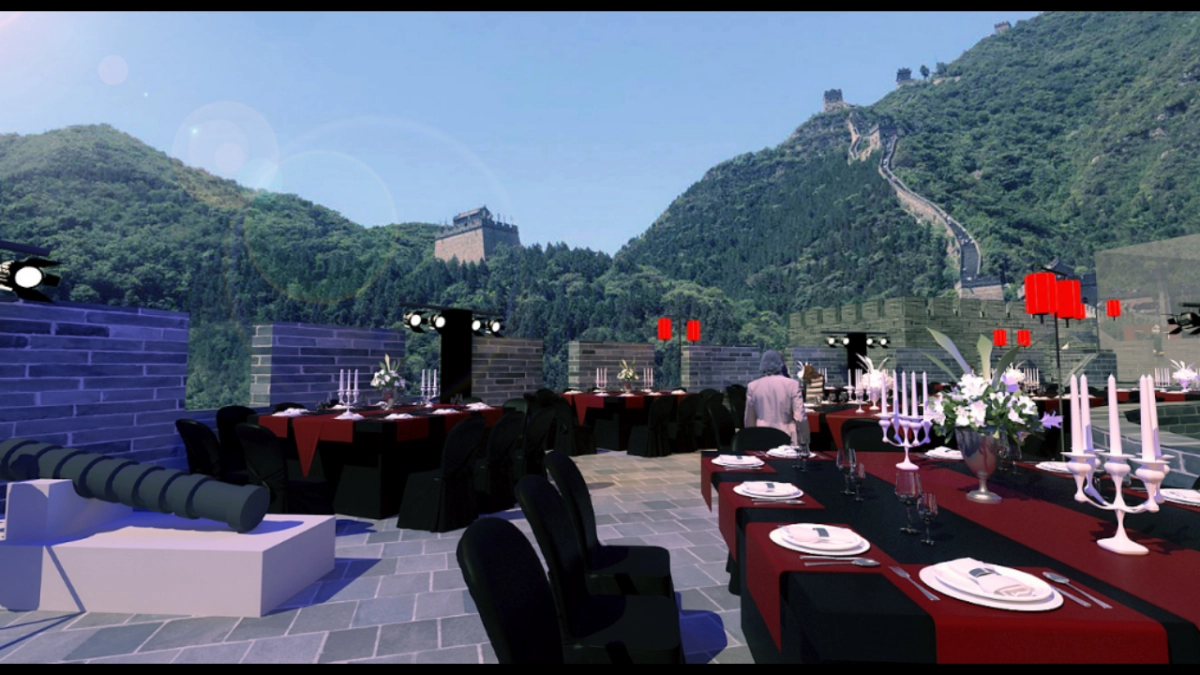 长城之上晚宴效果图_第5页