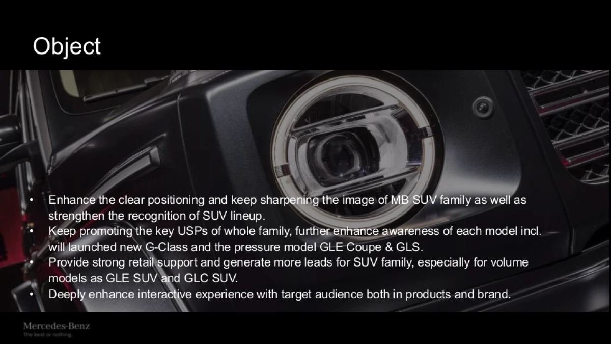 （汽车）梅赛德斯奔驰SUV旅行活动方案_第3页
