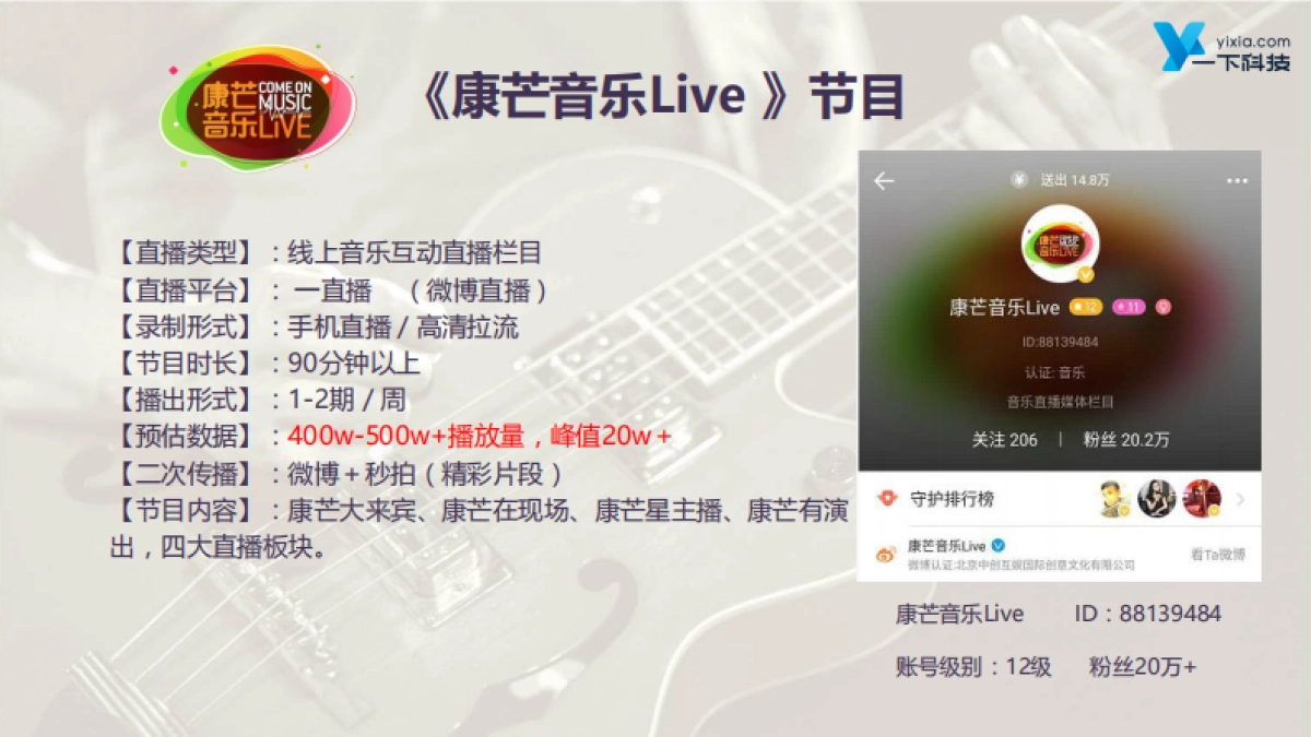 《康芒音乐Live》栏目介绍_第4页