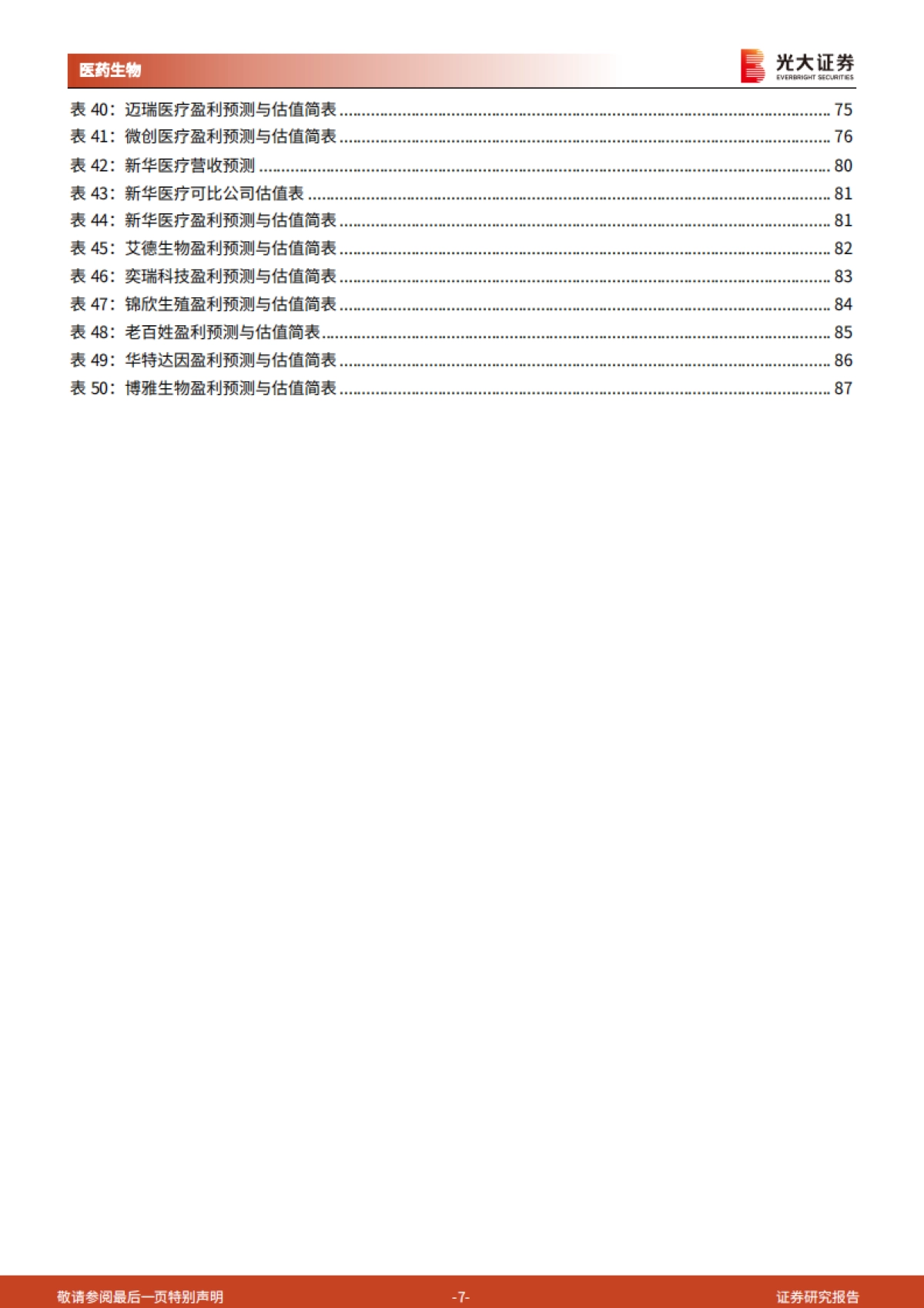 【光大证券】医药生物行业2022年投资策略:知常明变,守正创新_第7页