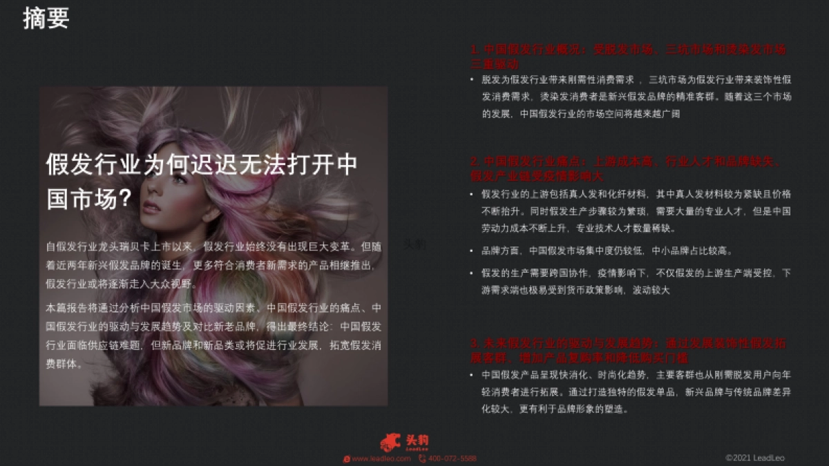 2021年假发：三坑文化刺激假发需求，假发赛道或迎新机遇_第2页