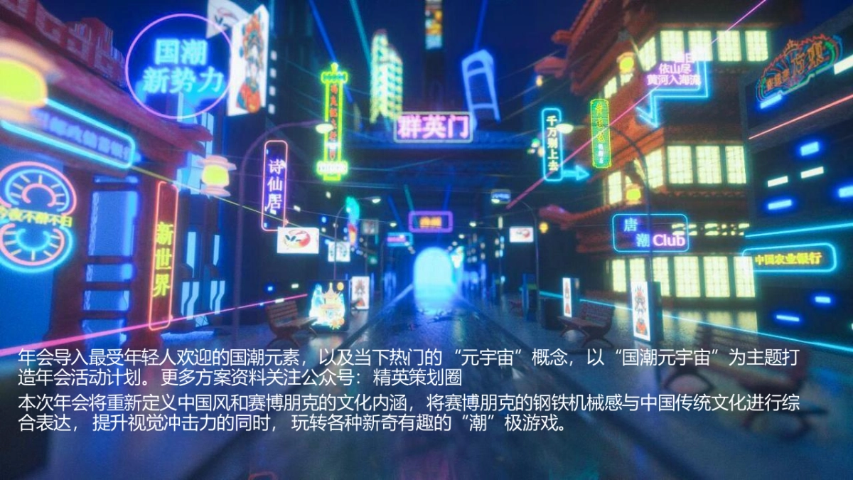 2022国潮元宇宙赛博朋克主题年会“国潮元宇宙·潮前年会计划”主题活动策划方案_第8页