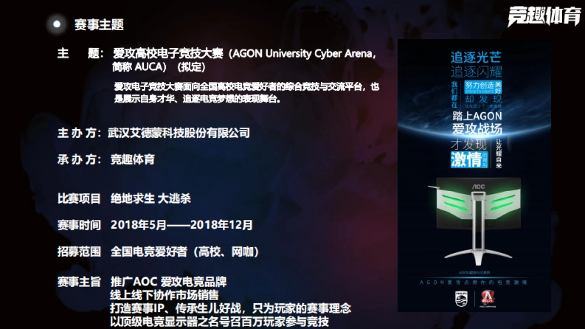 爱攻高校电子竞技大赛策划案_第4页