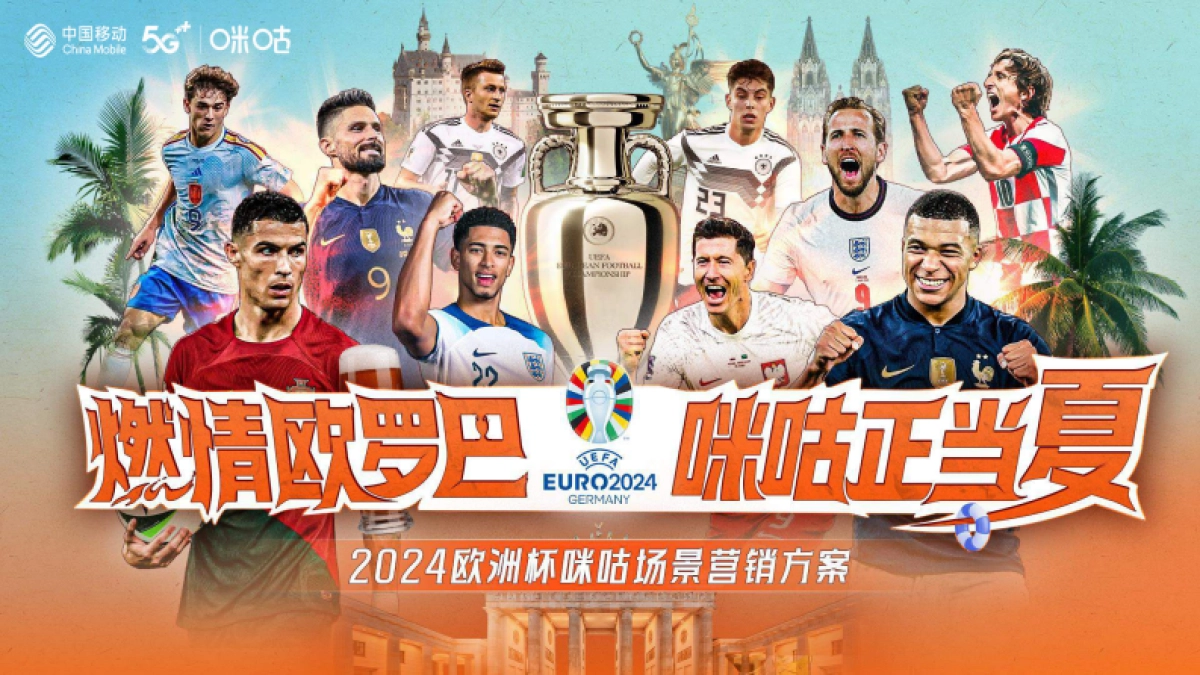 咪咕2024德国欧洲杯场景营销方案_第1页