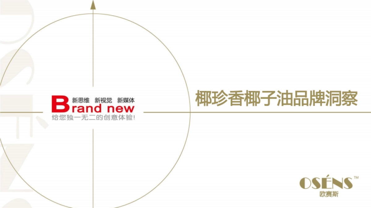 欧赛斯椰珍香椰子油保健食品品牌定位策略规划_第1页