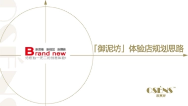 欧赛斯御泥坊化妆品面膜品牌体验店连锁店铺设计规划