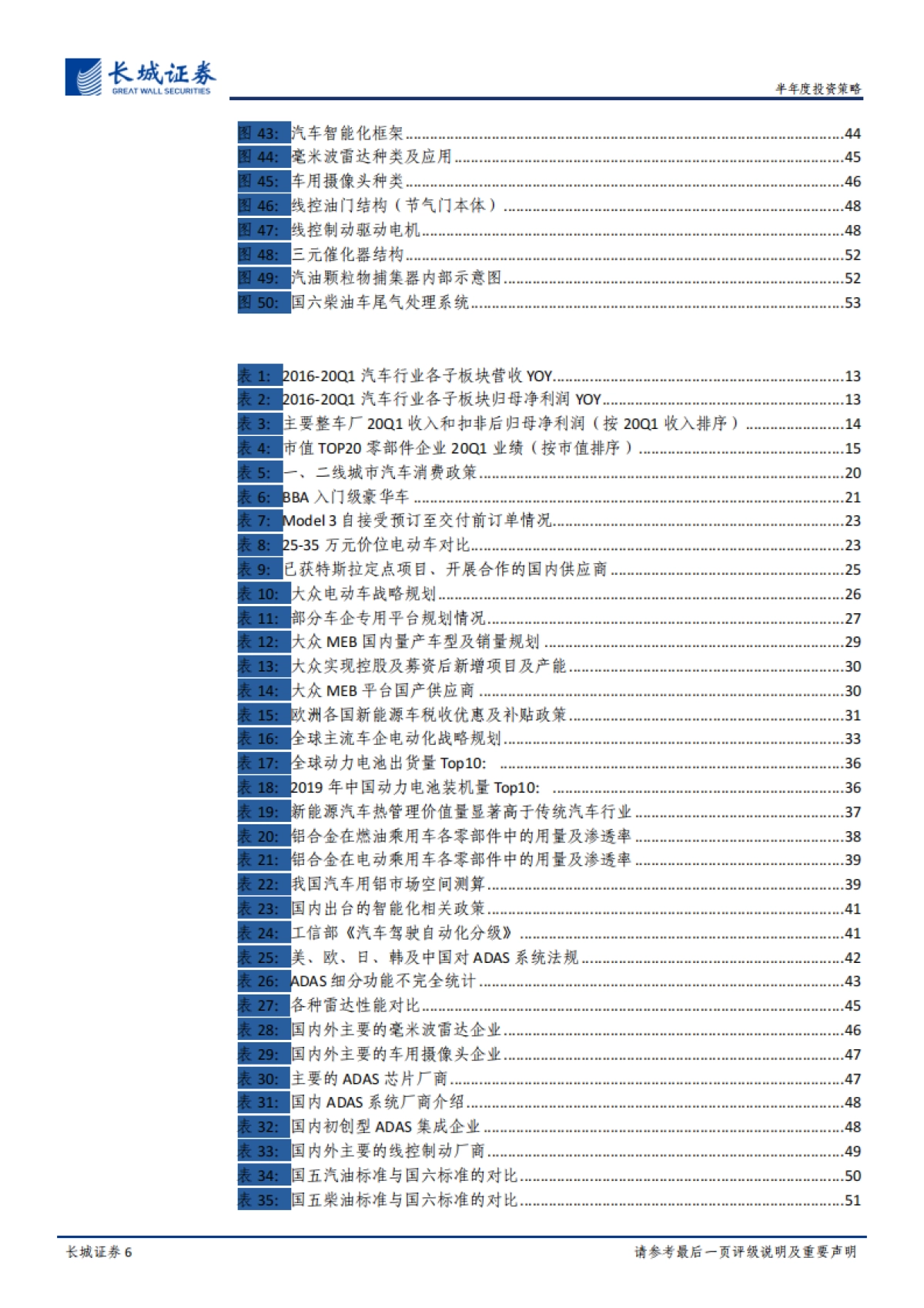 汽车行业2020年下半年投资策略：从周期、终端、赛道三大维度剖析汽车行业投资机会-长城证券_第6页