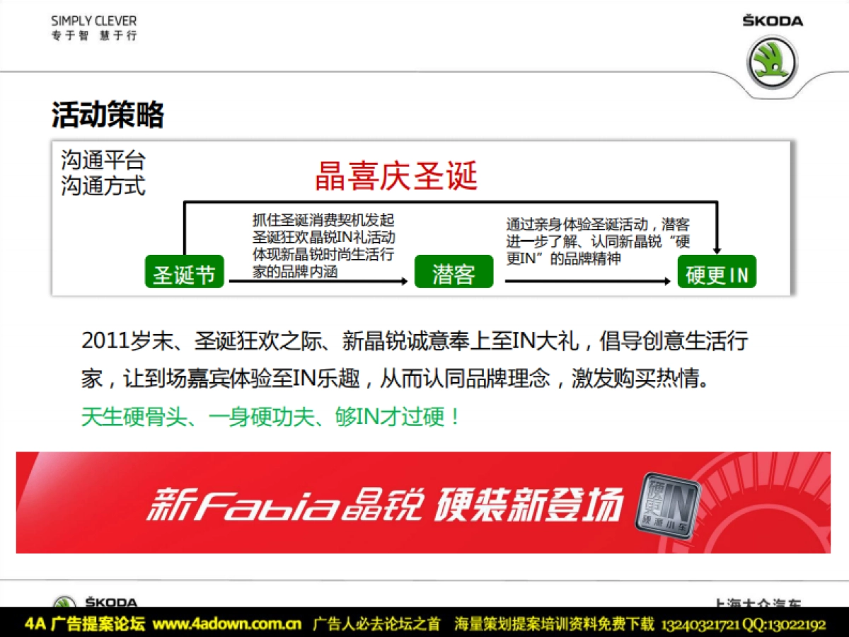 2011斯柯达新晶锐“晶喜庆圣诞”展厅活动执行方案-22P_第3页