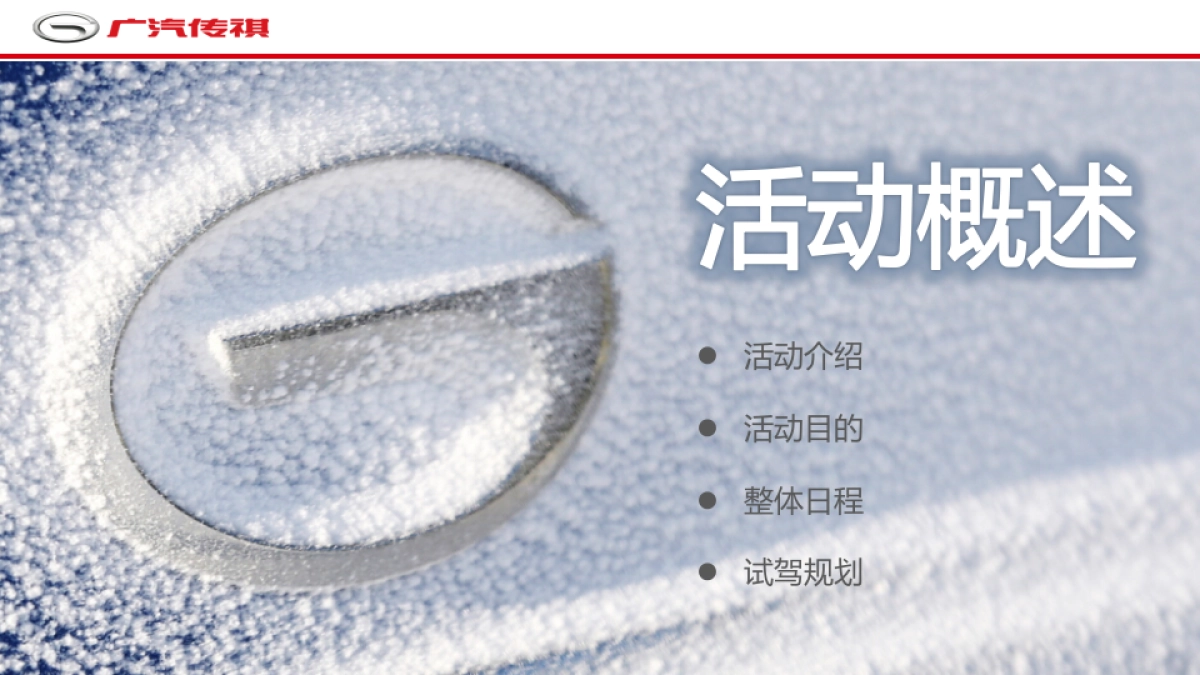 2016年广汽传祺冰雪试驾执行方案_第2页