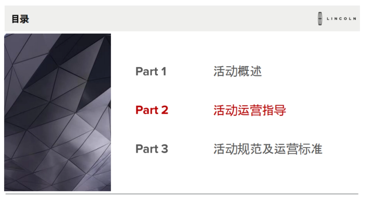 林肯大陆展厅品鉴活动执行手册_第8页