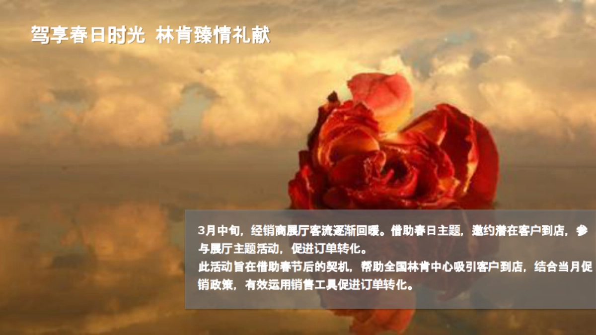 林肯驾享春日时光展厅活动执行手册_第3页