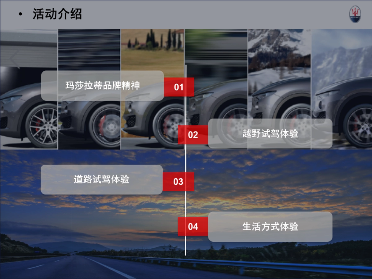 玛莎拉蒂南区SUV及全系车试驾体验活动执行手册_第6页