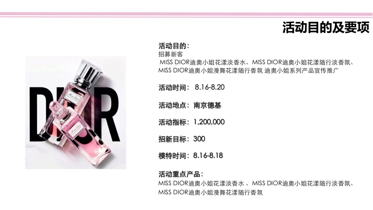 南京德基2018MISS DIOR HPP执行手册 _第3页