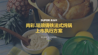 苏泊尔珐琅锅执行方案&拍摄建议