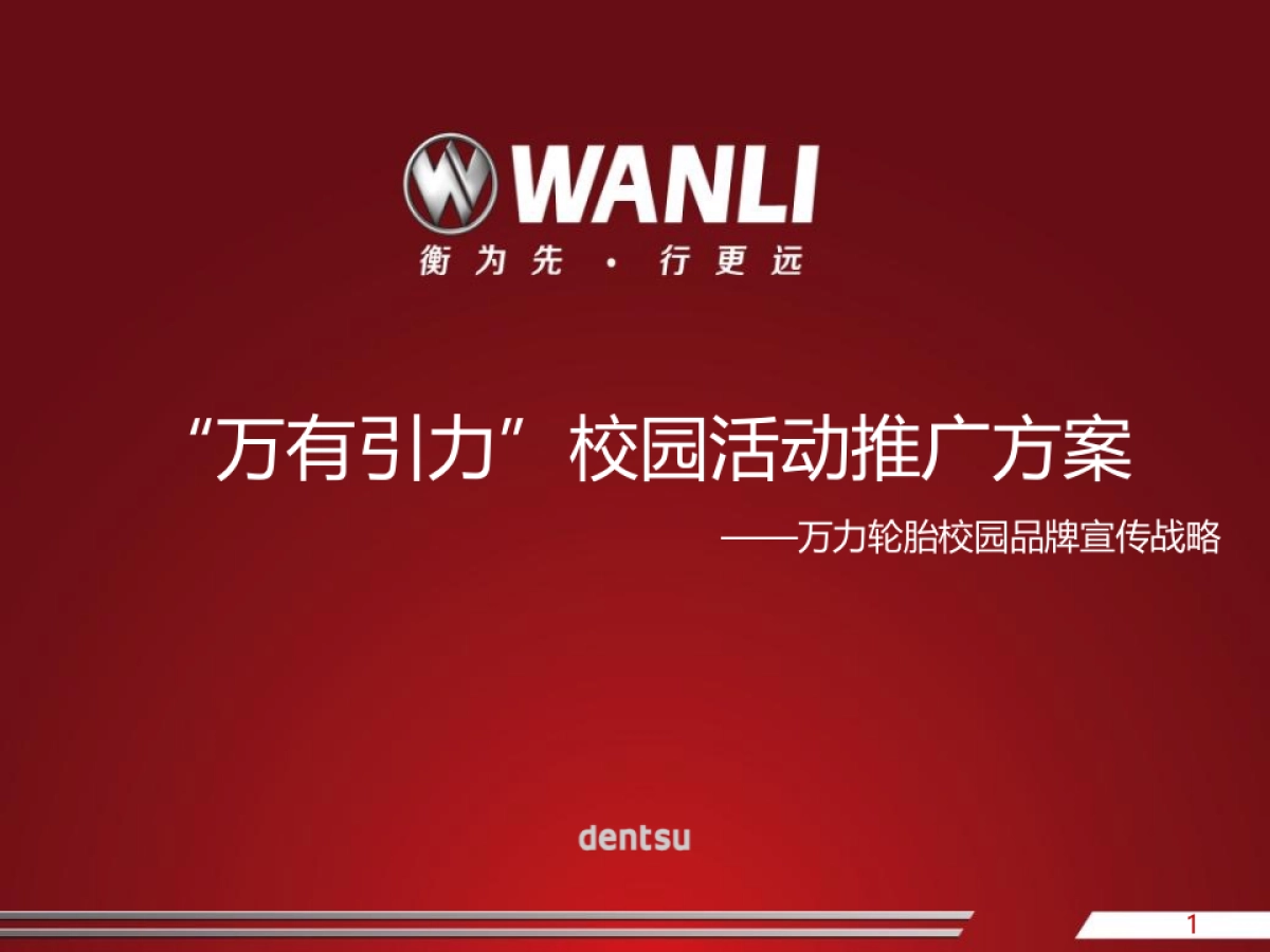 万有引力校园活动执行方案_第1页