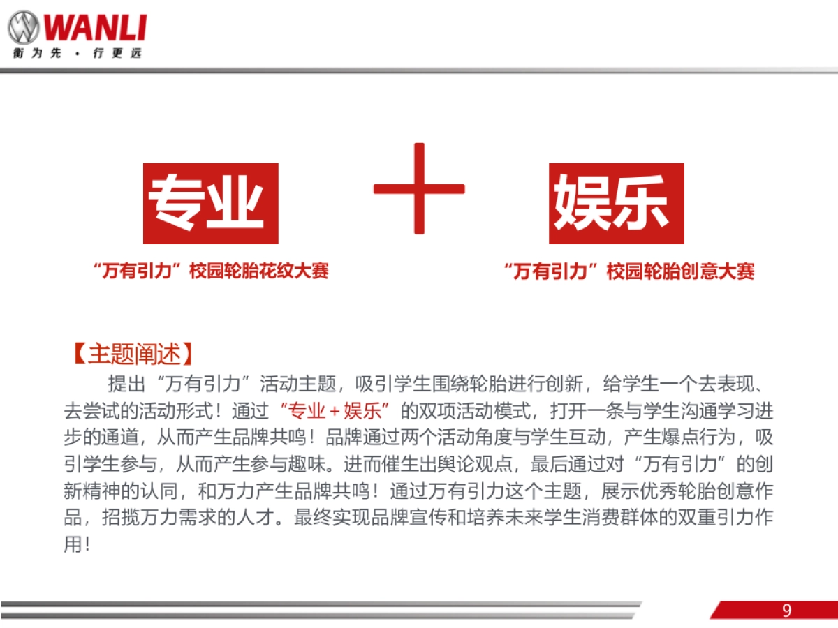 万有引力校园活动执行方案_第9页