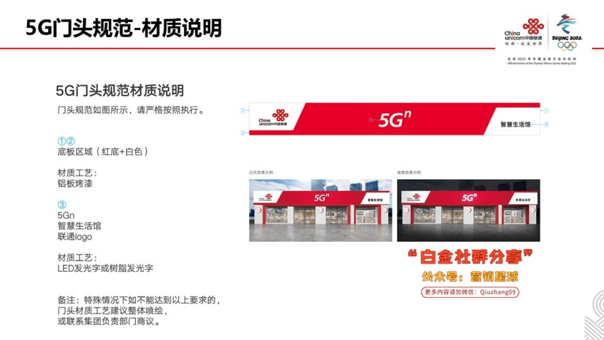 中国联通5G渠道门头设计方案执行手册 _第3页