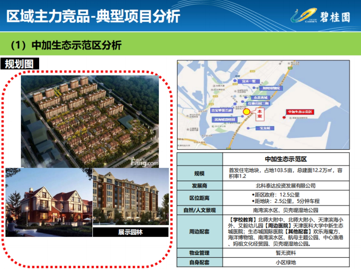 碧桂园竞品分析参考体例_第1页