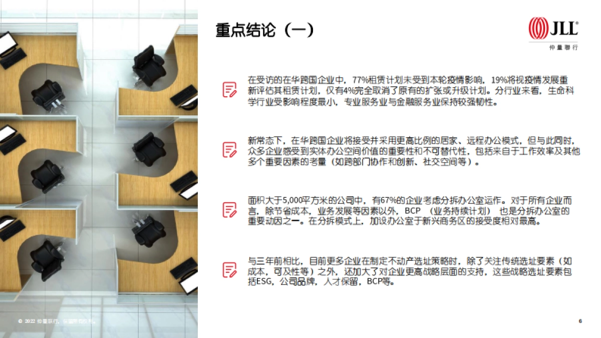 仲量联行：在华跨国企业不动产策略调研_第6页