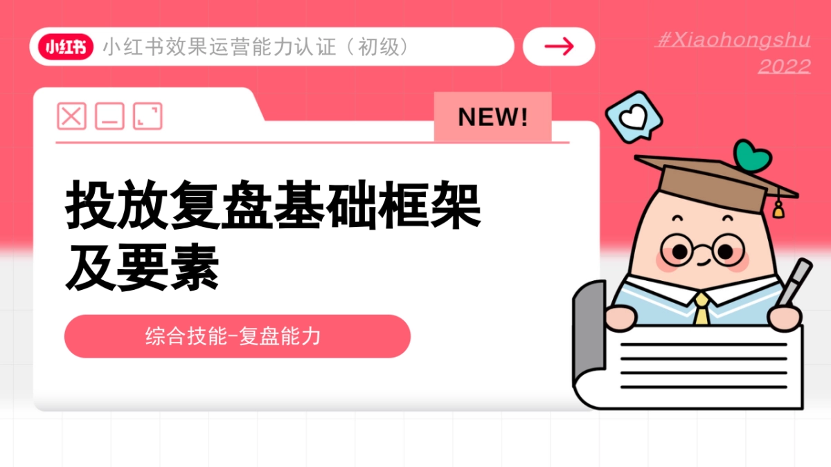 【初级】投放复盘基础框架及要素_第1页