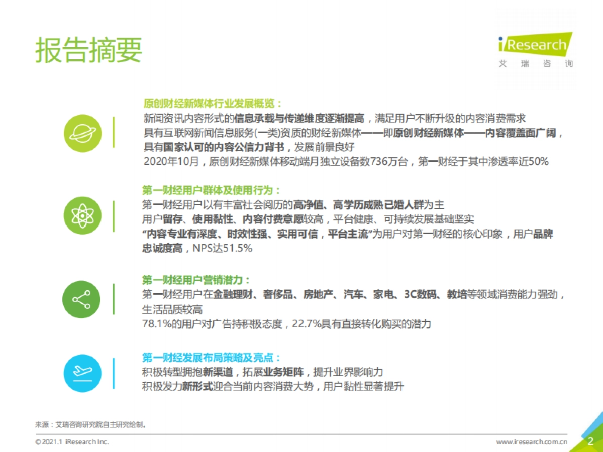 2020年中国原创财经新媒体案例研究报告-艾瑞咨询&第一财经-53页_第2页