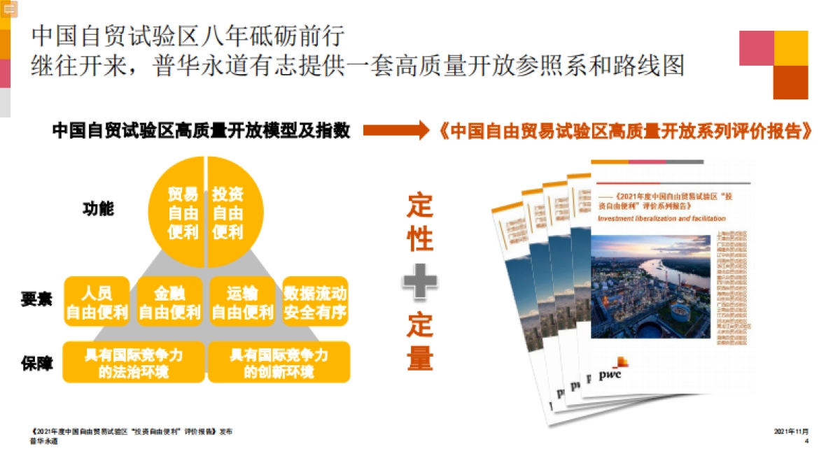 2021年度中国“投资自由便利”评价报告及自贸试验区投资自由便利经典案例-PWC-26页_第4页