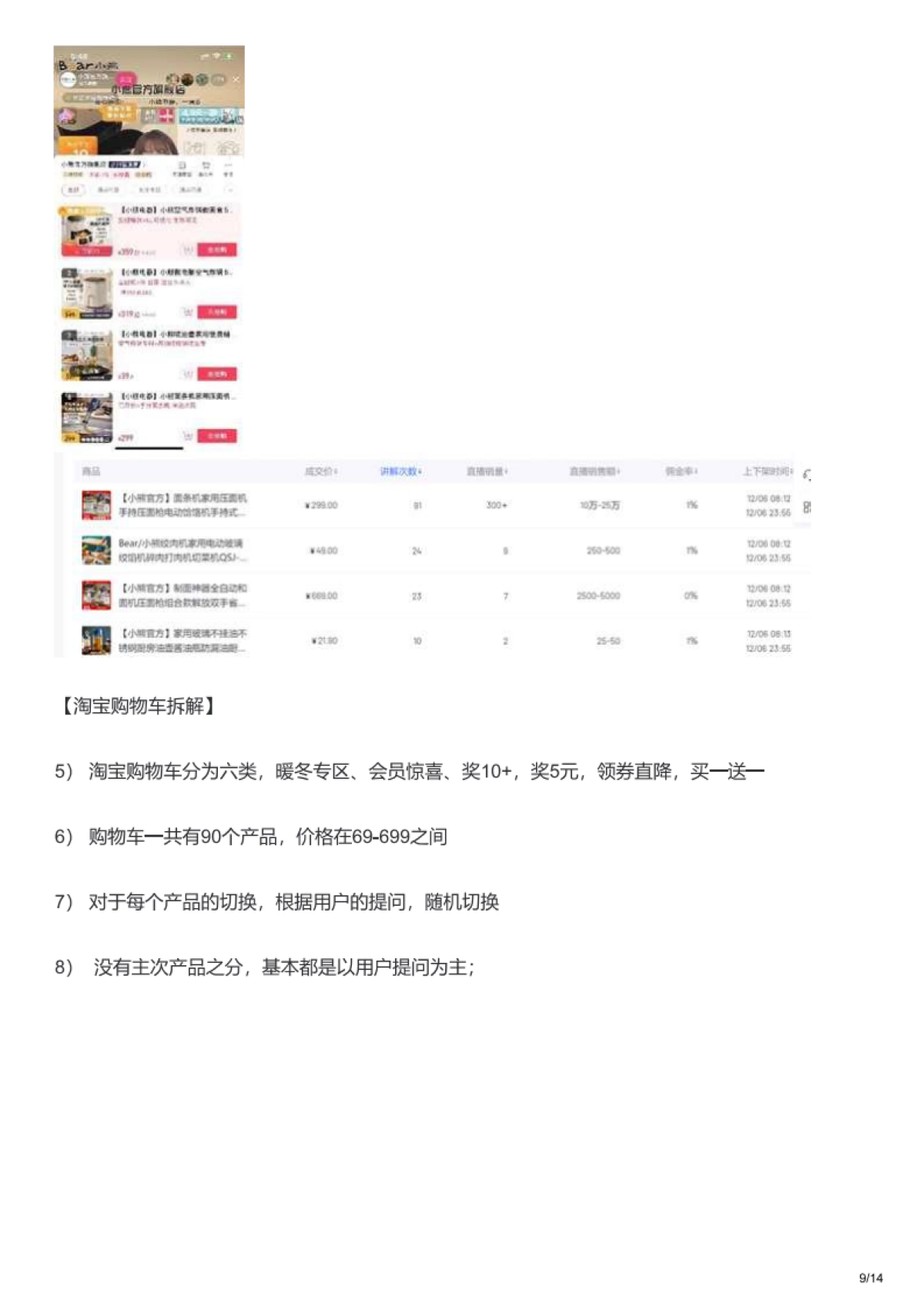 2023小熊抖音、淘宝直播营销策略拆解案例_第9页