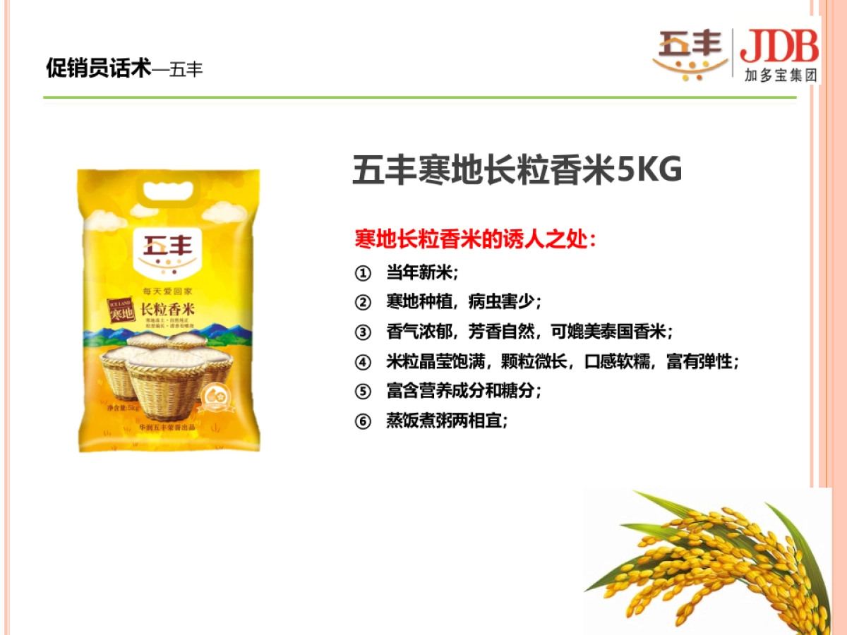 培训（以此为准）：华润五丰大米6月联动加多宝方案_第8页