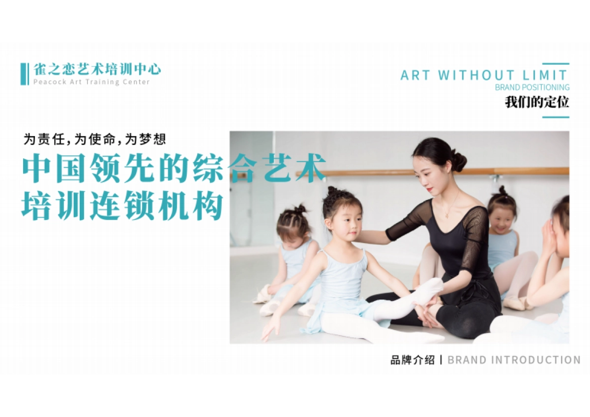 雀之恋艺术中心教育培训品牌手册_第8页