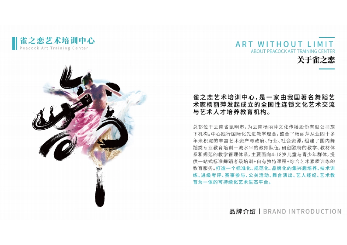 雀之恋艺术中心教育培训品牌手册_第9页