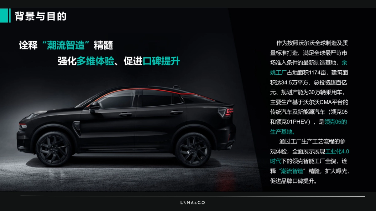 领克05新能源汽车品牌工厂探索之旅策划案_第4页