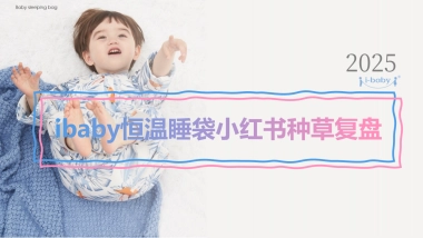 2025ibaby恒温睡袋小红书种草复盘结案报告规划