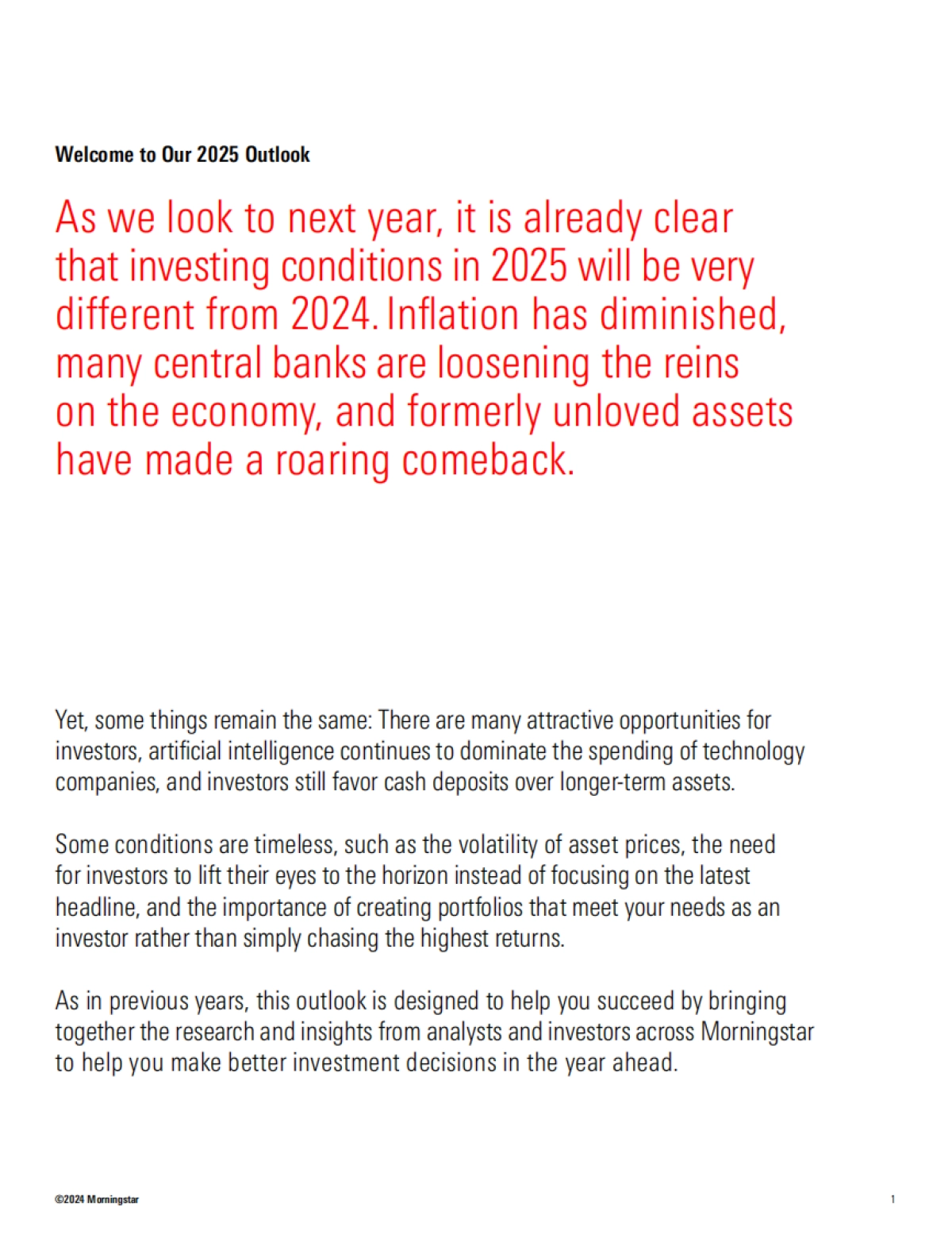 晨星公司2025年展望：未来市场投资策略（英）_第3页