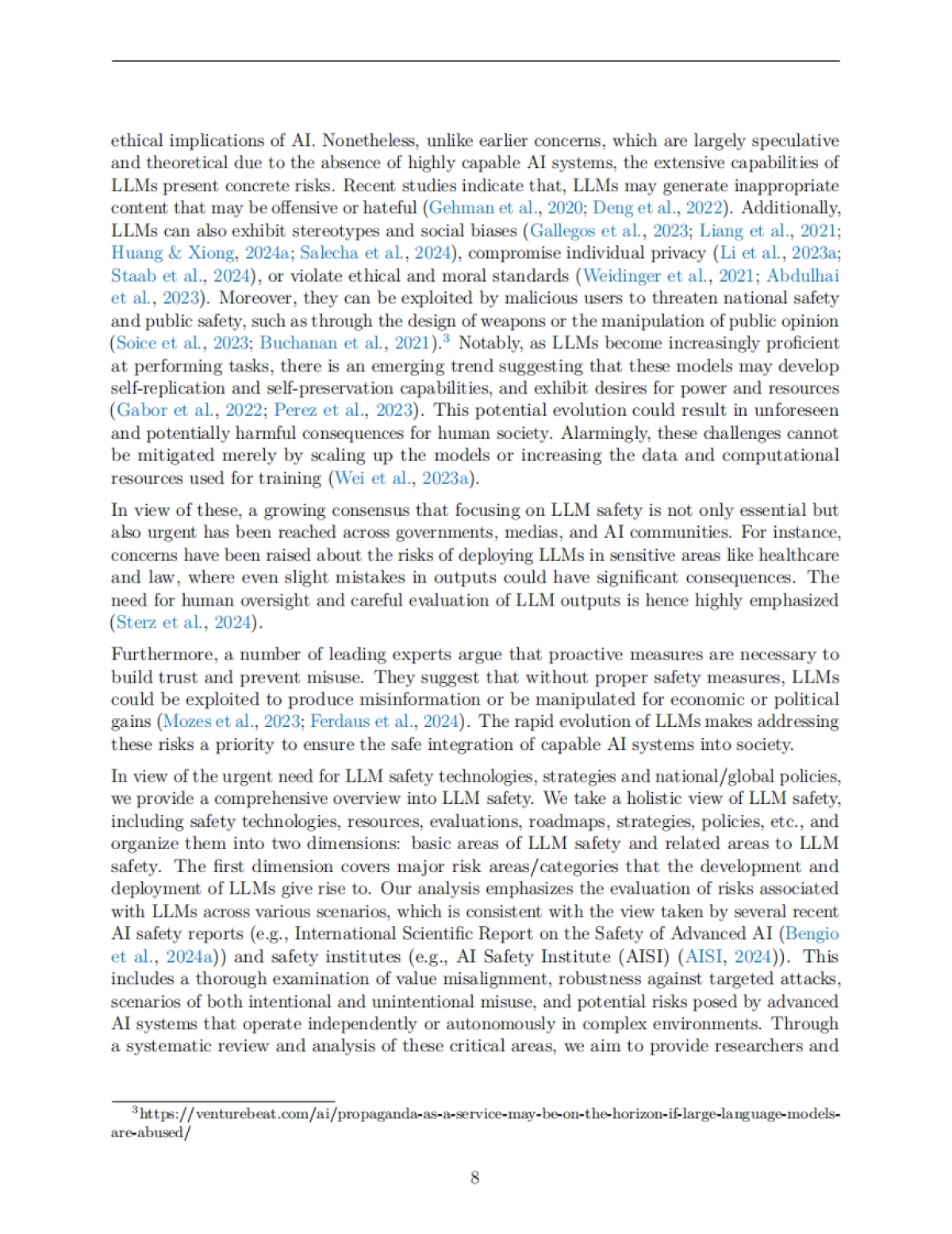 大型语言模型安全:全面综述(英文)_第8页