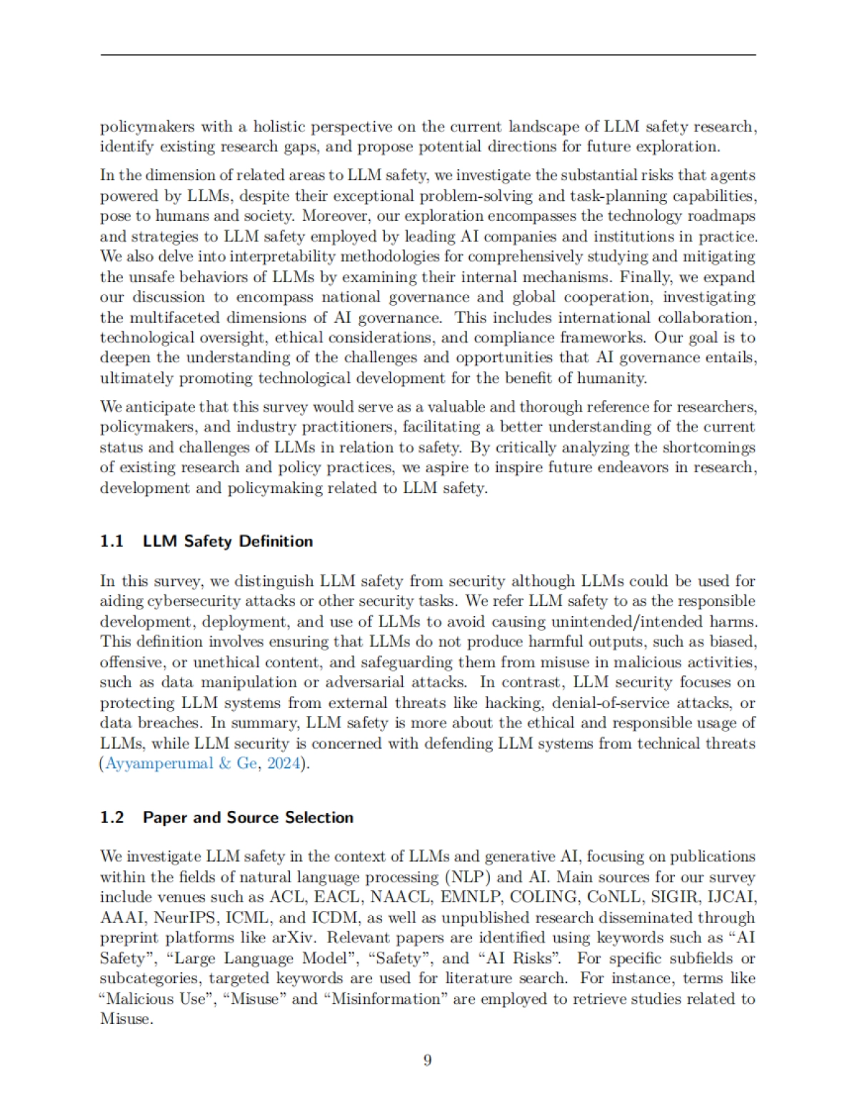 大型语言模型安全:全面综述(英文)_第9页