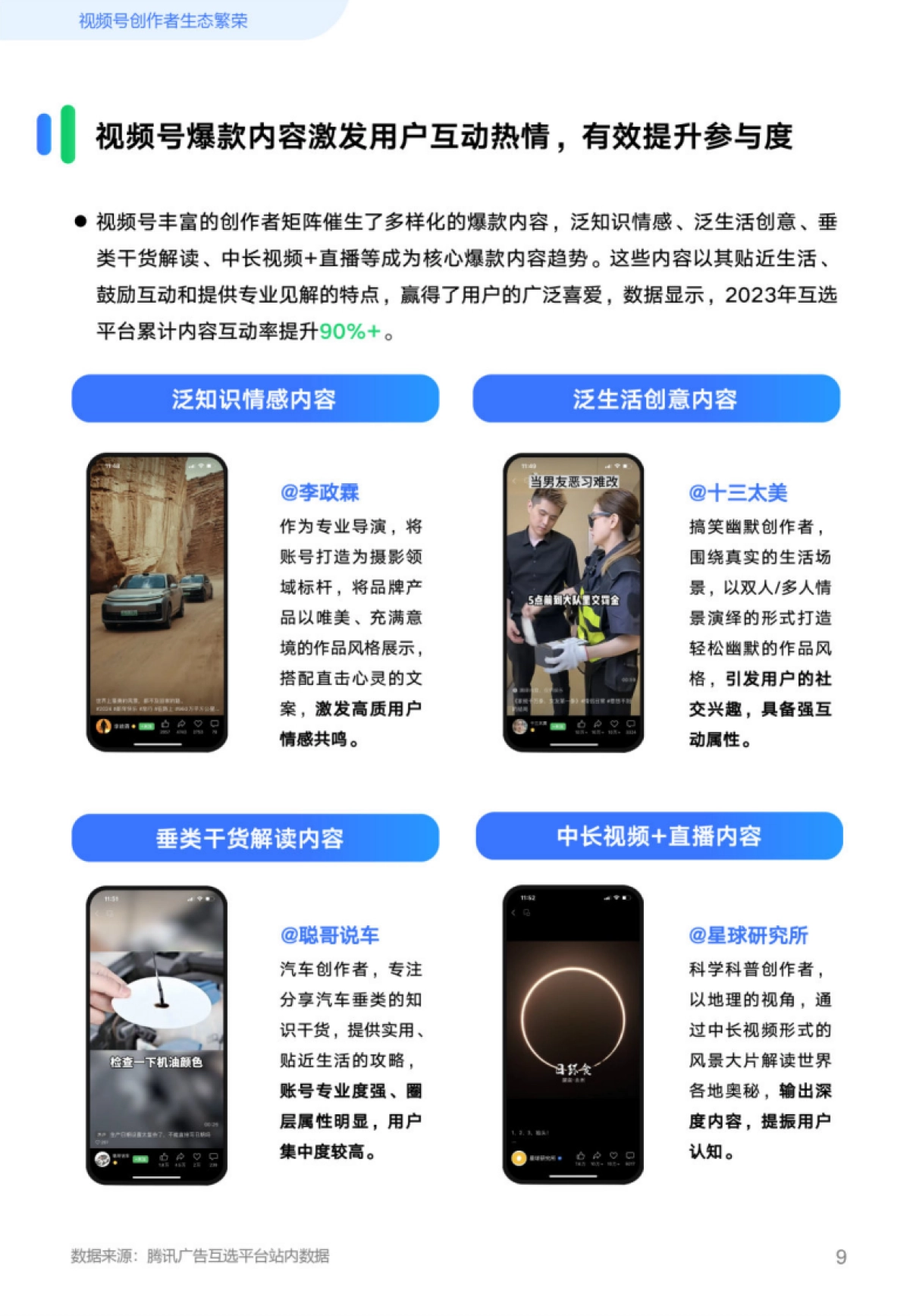 腾讯广告互选平台：2024汽车行业创作者营销自皮书_第9页